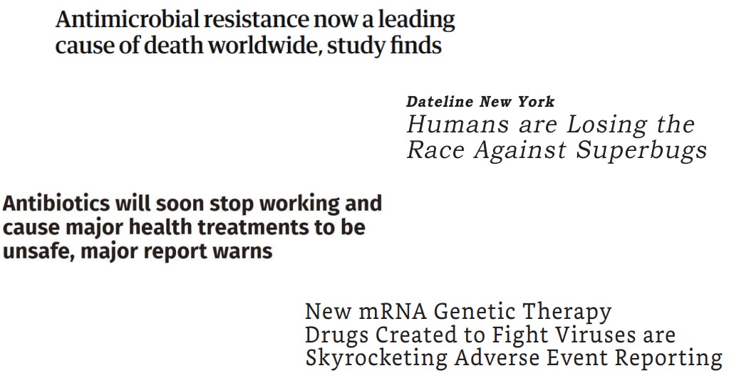 UVBI antibiotic resistant headlines UVBI antibiotic resistant headlines